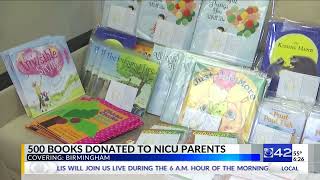 Annual Book Donation at Brookwood NICU