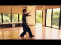 【練習風景】tango basic 男子solo training 2024.5.11 社交ダンス