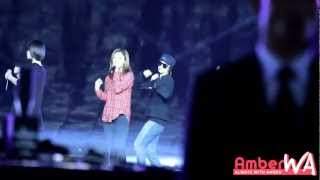 [fancam] 121217 Shenzhen New Year's Eve Concert rehearsal Amber NU ABO