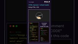 ✨ This CSS Loader Animation Will Blow Your Mind! | HTML CSS Only! 😍 #code #javascript #html