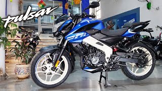 All New Bajaj Pulsar NS 200 BS6 Satin Blue Colour  || Walkaround  \u0026 Price ||