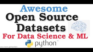 Top OpenSource Datasets For DataScience & Machine Learning