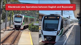 Ellenbrook Line Operations between Daglish and Bayswater