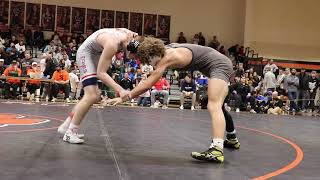 Jimmy Mastny vs Jared Dvorak - 1A Byron Sectional Semifinals