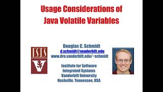 Usage Considerations of Java Volatile Variables