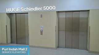 Schindler 5000 Service Elevators - Puri Indah Mall 2, Jakarta