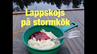 Lappskojs i skogen