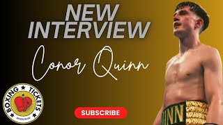 Conor Quinn: I want to box for titles now, international titles, and get a ranking