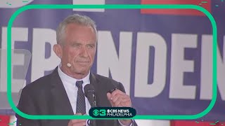 Robert F. Kennedy Jr. announces independent presidential run at event in Philadelphia