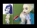 artist removes makeup from dolls to repaint them mind it on