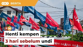 Henti kempen politik 3 hari sebelum undi, kata bekas pegawai SPR