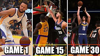 Winning A Online Game With EVERY NBA Team In One Video...