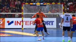 Handball WM Viertelfinale: Deutschland vs. Spanien (1/2)