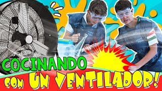 👨‍🍳 ¡Cocinando un BIZCOCHO con un VENTILADOR GIGANTE para el CUMPLEAÑOS de MAMÁ! 🎂