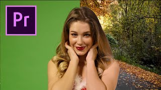 How to Green Screen in  Premiere Pro CC - 2022 Tutorial