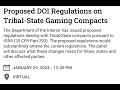 Proposed DOI Regulations on Tribal-State Gaming Compacts