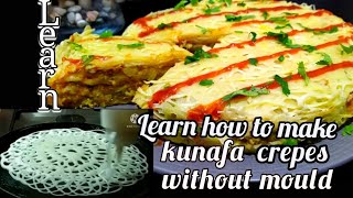 Sri lankan kunafa recipe  | Roti jala | Ramadan recipe | Iftar recipe | kunafa recipe in tamil