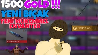 [Standoff 2]YENİ BIÇAK !!! YENİ MÜKEMMEL ENVANTER !!! 1500 GOLD !!!