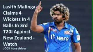 Lasith Malinga.