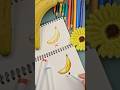 You MUST Color Your BANANA PURPLE #art #drawingtutorial #howtodraw #drawing #tutorial #pencildrawing