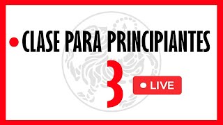 Clase 3 - 🥇Cómo APRENDER KARATE do para PRINCIPIANTES en Casa PASO a PASO // Clase de PRIMEROS PASOS