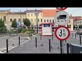 cluj napoca romania walking tour 4k video