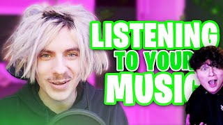 Listening to YOUR MUSIC With @onetrackm  (SONG CRITIQUE SUBMISSION)