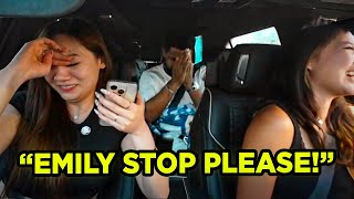 Fanfan Experiences a Drive Through With ExtraEmily...