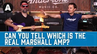 Can you tell which is the REAL Marshall amp?