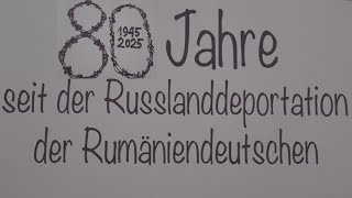 Gedenkveranstaltungen im Banat zu 80 Jahren Russlanddeportation