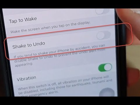 iPhone 11 Pro: How to Enable / Disable Shake to Undo