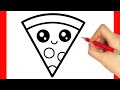 CÓMO DIBUJAR UNA PIZZA