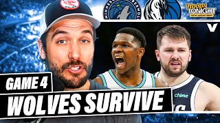 Timberwolves-Mavericks Reaction: Anthony Edwards outplays Luka, Wolves stay alive | Hoops Tonight