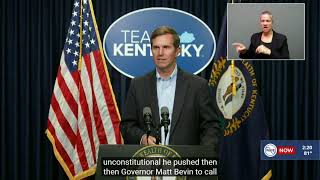 Governor Beshear to announce Kentucky State Police annual crime report