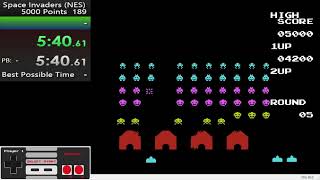 Space Invaders (NES) Speedrun 6:44.8 (Former World Record)