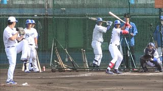 福谷vsブライト・濵・大島・龍空・石川昂弥・高橋周平！シート打撃の全投球ダイジェスト（2024年2月20日 ）