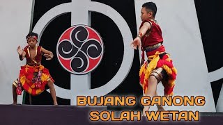 AKSI KEREN BUJANG GANONG SANGGAR SOLAH WETAN || JEJAK REKAM 14TH