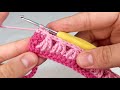 Ördükçe Öresim var😍muhteşem kolay tığ İşi Örgü bebek battaniye yelek crochet pattern stitch