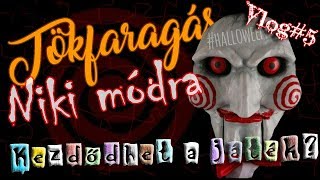 Halloween-i TÖKFARAGÁS Niki Módra 🎃 Kezdődhet a játék? 🎃 Vlog#5