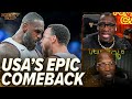 Unc & Ocho react to LeBron & Steph GOING OFF as Team USA beats Serbia | Nightcap