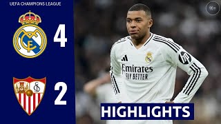 Real Madrid vs. Sevilla 4-2 | Full Match Highlights | La Liga 2024/25