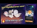 New Social Mental Health App - Huddleverse (App Teaser)