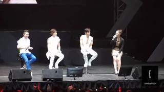 [kourier-HD] 111204 TVXQ! Asia Fan Party (Singapore) - Chat - TVXQ speaking Singlish