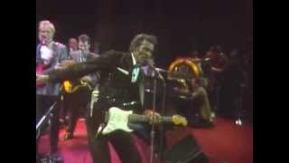 Chuck Berry's 1986 Hall of Fame Induction Jam Session -- "Reelin' and Rockin'"