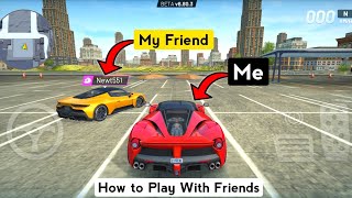 How to Play With Friends in Extreme Car Driving Simulator 2023 - Car Multiplayer Game