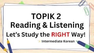 Your Korean Will Improve FAST with These Reading \u0026 Listening Hacks! 🚀 (Intermediate)