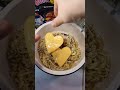 korean ramen🇰🇷 9pt.😘 enoki mushroom buldakramen koreanramyun koreanfood korea mukbang