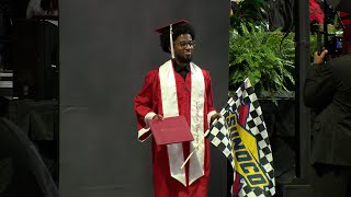 NASCAR Truck Series Most Popular Driver, Rajah Caruth, Graduates from WSSU