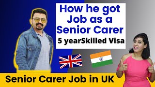 Interview with UK senior carer | Student experience | Eligibility criteria for care staff in U.K.