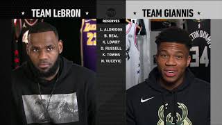 [TNT] 2019 All-Star Draft Team Giannis vs Team LeBron (07.02.19)